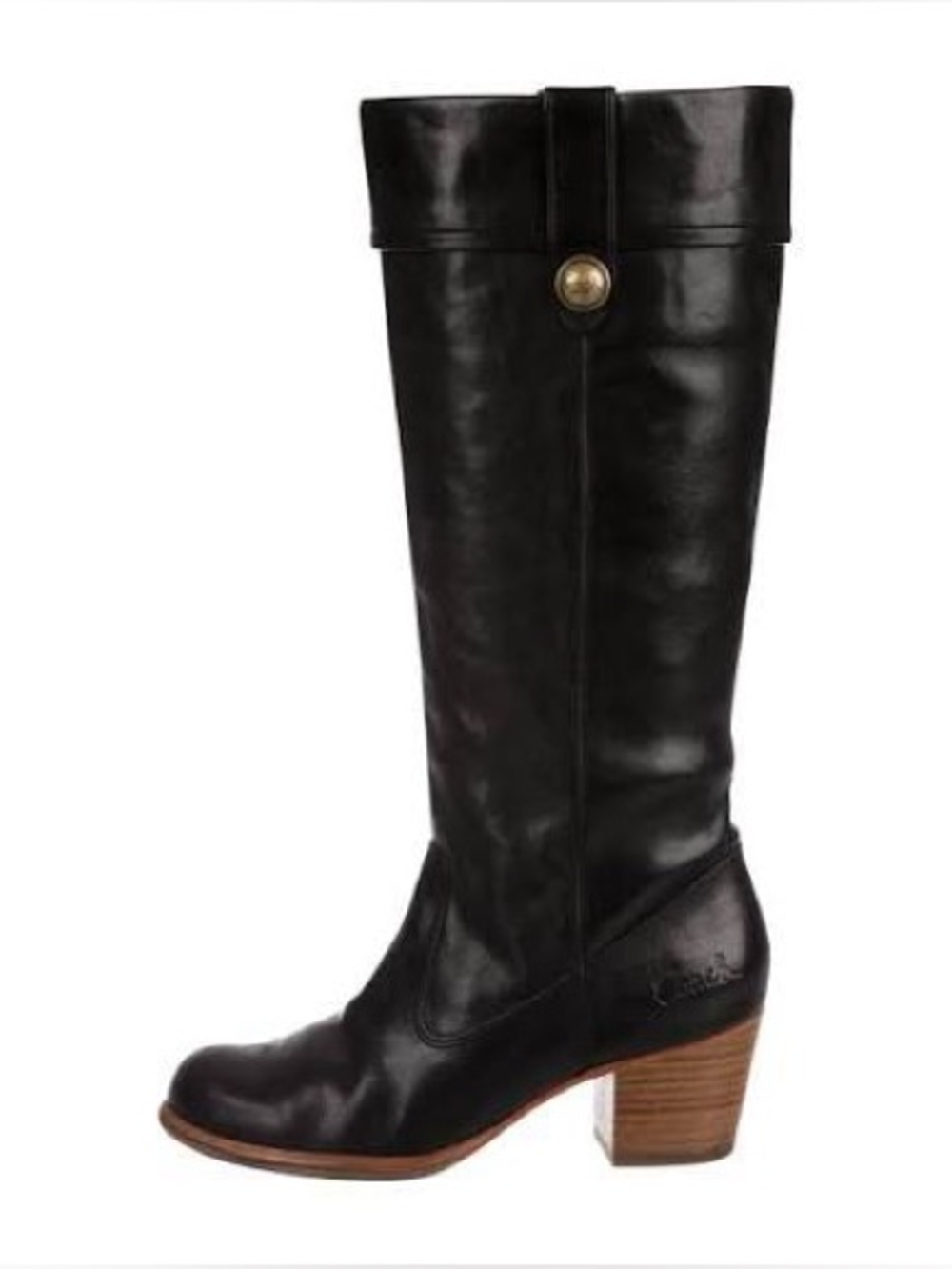 Coach Fayth Knee-High Leather Boots